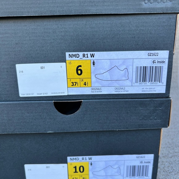 Adidas NMD R1 Black / Leopard Women’s Running Shoes 6 & 10 US Size NWB - Picture 2 of 11